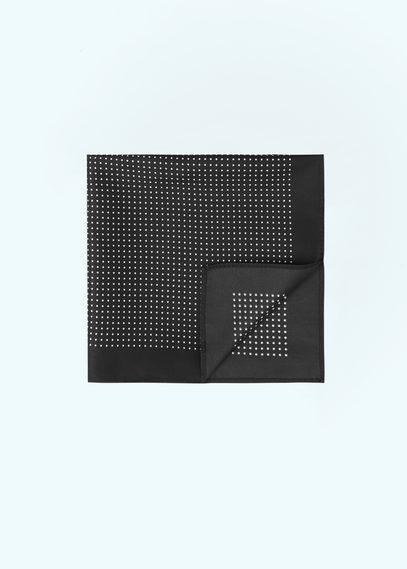 Mango Man Mango Man Polka-dot Pocket Square