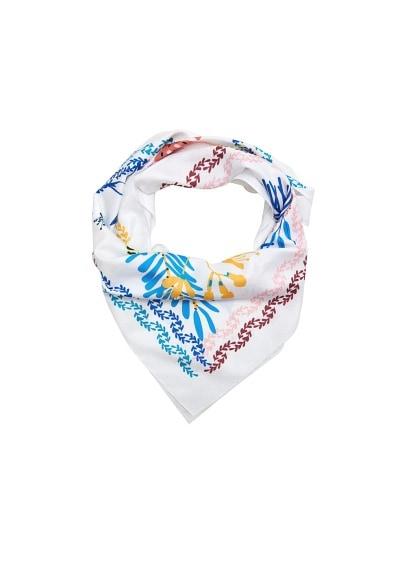 Violeta By Mango Violeta By Mango Floral Printed Scarf