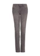 Mango Slim-fit Grey Jeans