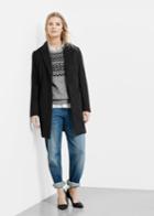 Violeta By Mango Pockets Wool Coat