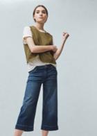 Mango Mango Crop Nicky Jeans
