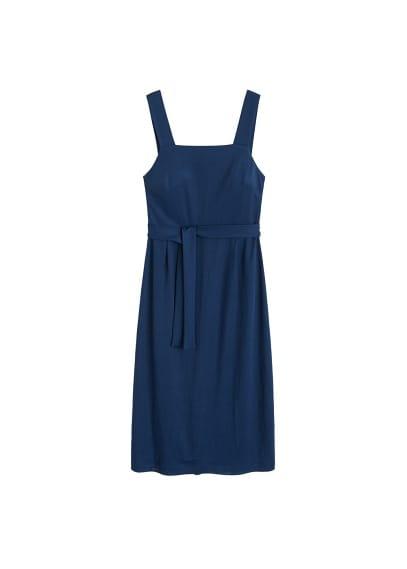 Mango Mango Bow Midi Dress