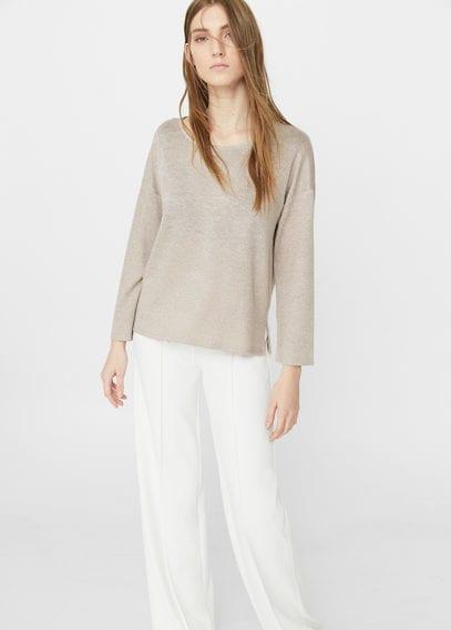 Mango Mango Metallic Thread T-shirt