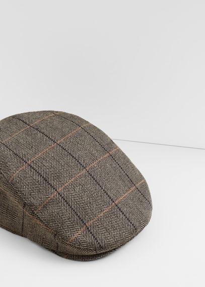 Mango Man Mango Man Prince Of Wales Flat Cap