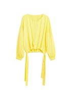 Mango Mango Strip Side Blouse