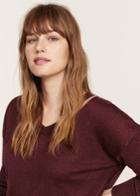 Violeta By Mango Violeta By Mango Neck Cut-out Sweater