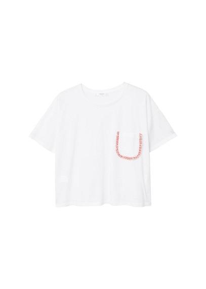 Mango Mango Patch Pocket T-shirt