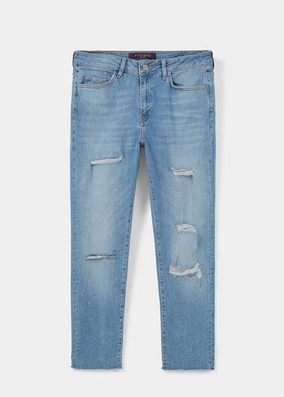 Violeta By Mango Violeta By Mango Slim-fit Soraya Jeans