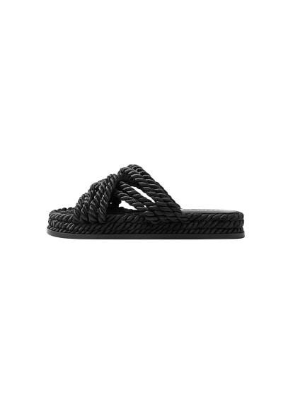 Mango Mango Braided Straps Sandals