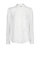 Mango Oriental Inspired Jacquard Blouse