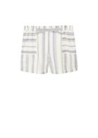 Violeta By Mango Violeta By Mango Striped Linen-blend Bermuda Shorts