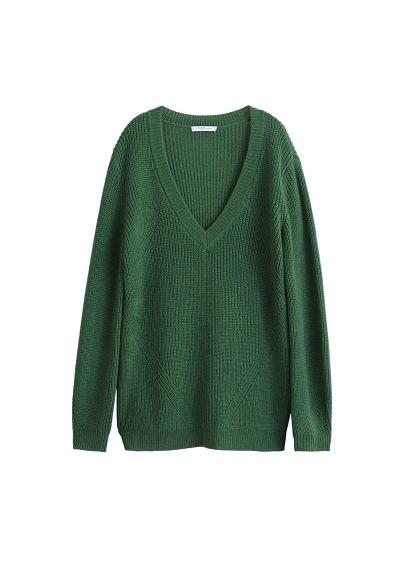 Violeta By Mango Violeta By Mango Ribbed Knit Sweater