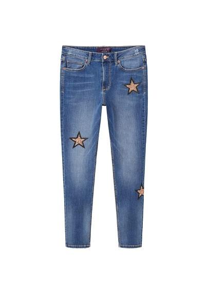 Violeta By Mango Violeta By Mango Appliqus Super Slim Jeans
