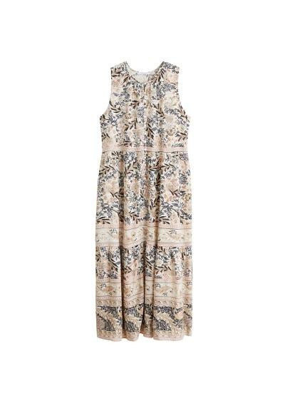 Violeta By Mango Violeta By Mango Boho Printed Dress