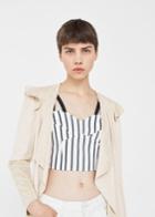 Mango Mango Waterfall Faux Suede Jacket