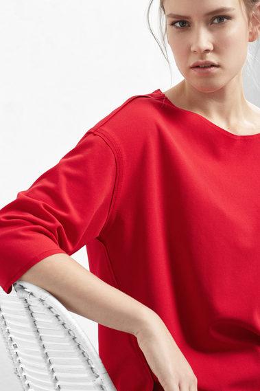 Violeta By Mango Side Slit T Shirt
