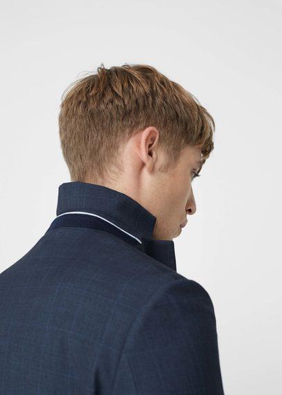 Mango Man Mango Man Slim-fit Check Suit Blazer