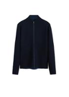 Mango Man Mango Man High Collar Basic Cardigan