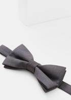 Mango Man Mango Man Herringbone Wool-blend Bow Tie