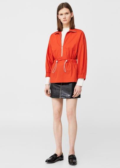 Mango Mango Impermeable Blouse