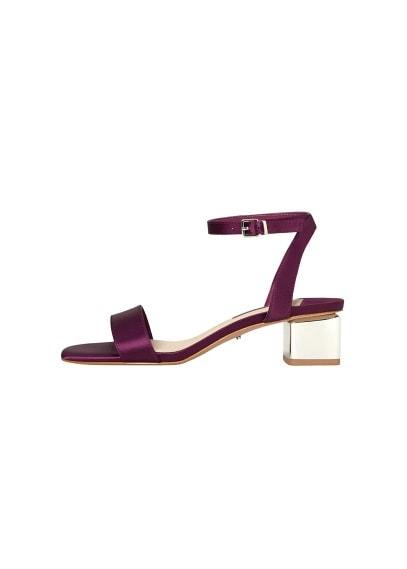 Violeta By Mango Violeta By Mango Contrast Heel Sandals