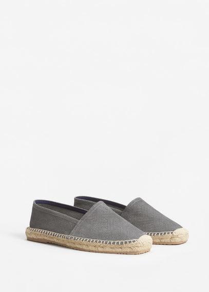 Mango Man Mango Man Suede Espadrilles