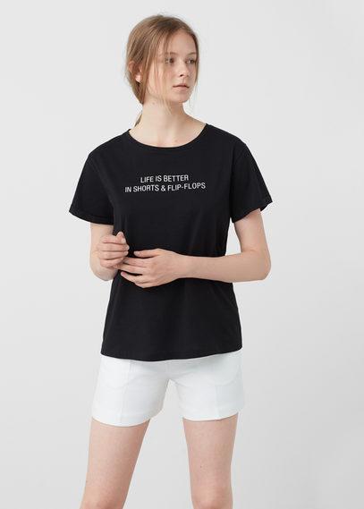 Mango Mango Organic Cotton T Shirt