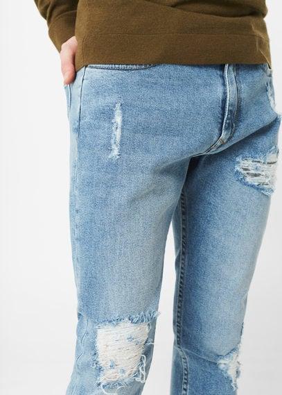 Mango Man Mango Man Skinny Cropped Greg Jeans