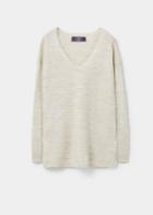 Violeta By Mango Violeta By Mango Knit Linen Sweater