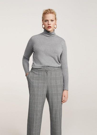 Violeta By Mango Violeta By Mango Prince Of Wales Trousers
