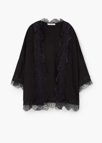 Mango Mango Lace Trims Caftan