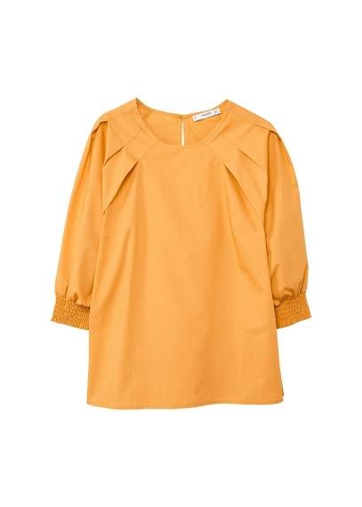 Mango Mango Pleat Detail Blouse