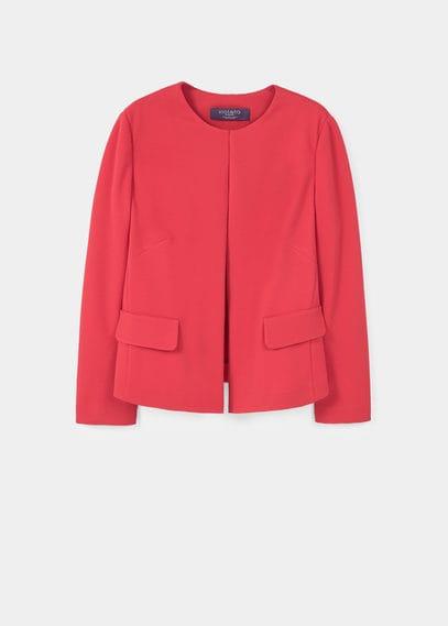 Violeta By Mango Violeta By Mango Pocket Textured Jacket