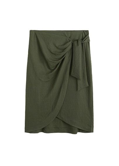 Violeta By Mango Violeta By Mango Bow Midi Skirt