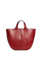 Violeta By Mango Violeta By Mango Snake Skin Effect Tote Bag