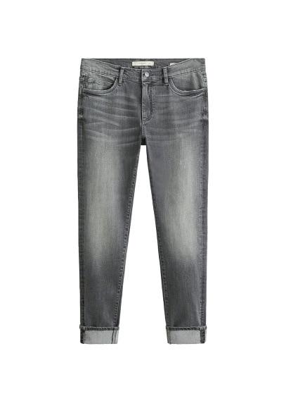 Mango Man Mango Man Skinny-fit Light Grey Jude Jeans