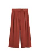 Mango Mango Belt Culottes Trousers