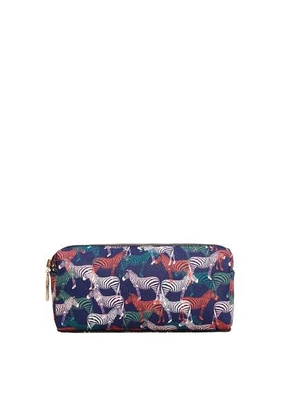 Violeta By Mango Violeta By Mango Zebra Print Cosmetic Bag
