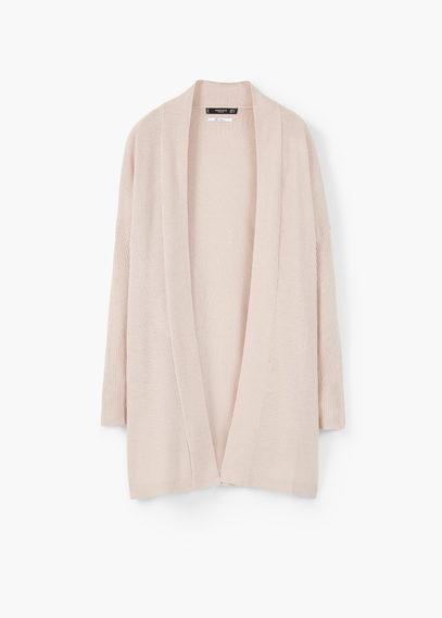 Mango Mango Chunky-knit Wool-blend Cardigan