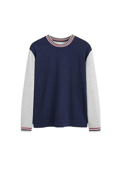 Mango Man Mango Man Monochrome College Sweatshirt