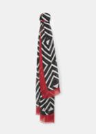 Mango Printed Bicolor Foulard