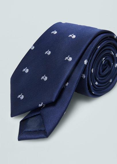 Mango Man Mango Man Embroidered Motorbike Tie