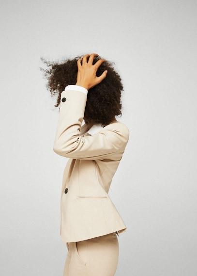 Mango Mango Essential Cotton-blend Blazer