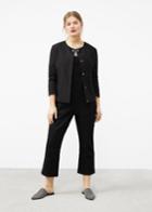 Violeta By Mango Violeta By Mango Metallic Appliqu Jacket