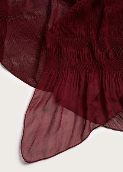 Violeta By Mango Violeta By Mango Gathered Details Scarf