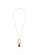 Violeta By Mango Violeta By Mango Resin Stone Necklace