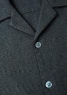 Mango Man Mango Man Prince Of Wales Regular-fit Cotton Shirt
