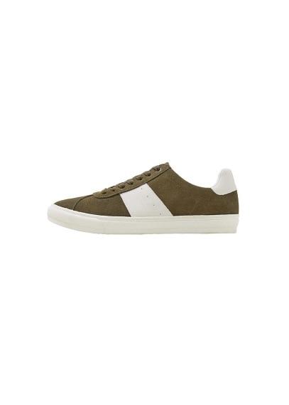 Mango Man Mango Man Contrast Panel Suede Sneakers