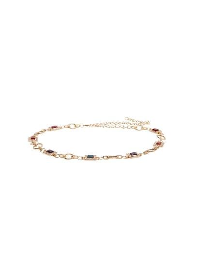Mango Mango Beaded Chain Belt