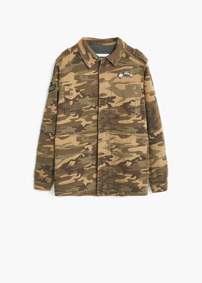Mango Mango Military-style Jacket